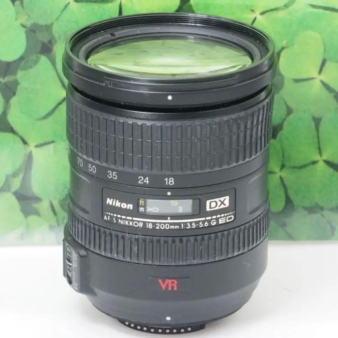 【美品】超便利望遠レンズ❤️NikonAF-S DX 18-200mm EDVR