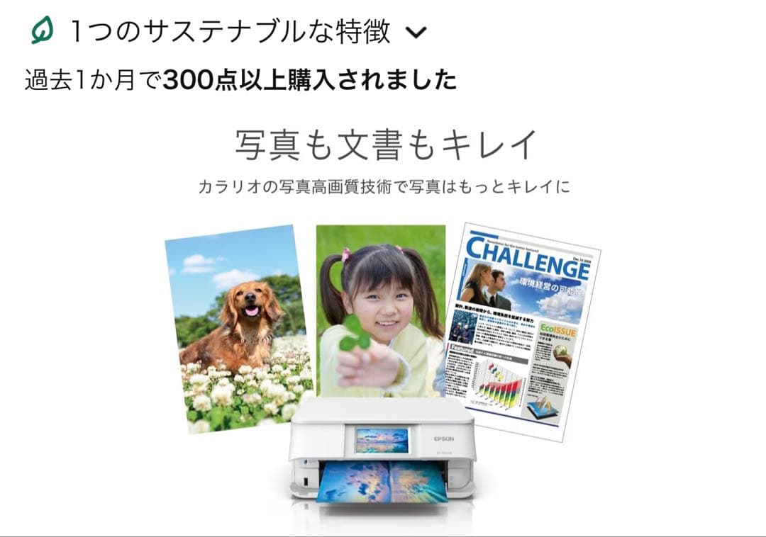 エプソン プリンター A4インクジェット複合機 カラリオ EP-886AW