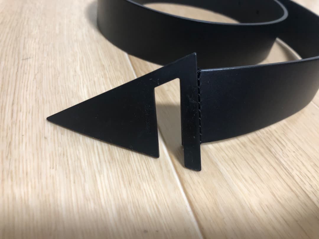 新品 正規品 DIOR HOMME レザーベルト ブラック 80 エディスリマン