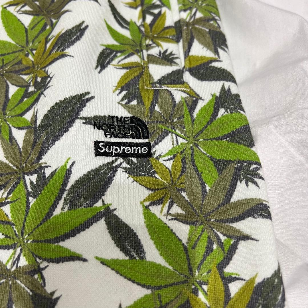 Supreme × THE NORTH FACE リーフ スウェット パンツ 麻