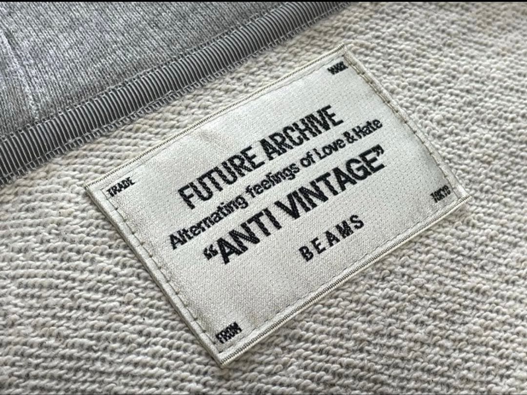BEAMS FUTURE ARCHIVE MASK スウェット パーカー S