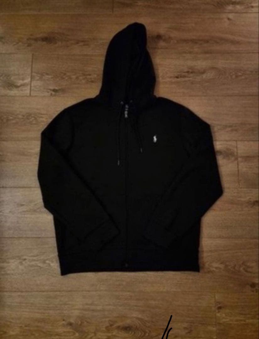 Ralph Laurenブラックパーカー S