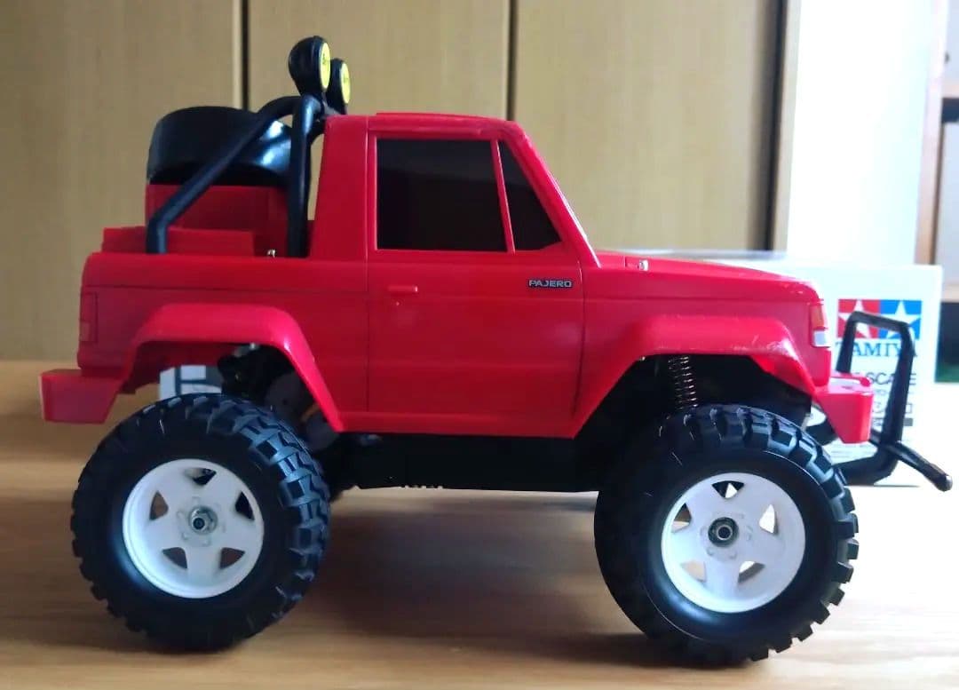 最終価格 タミヤ 1/10 三菱 パジェロ CW-01 カスタム有 デカール付