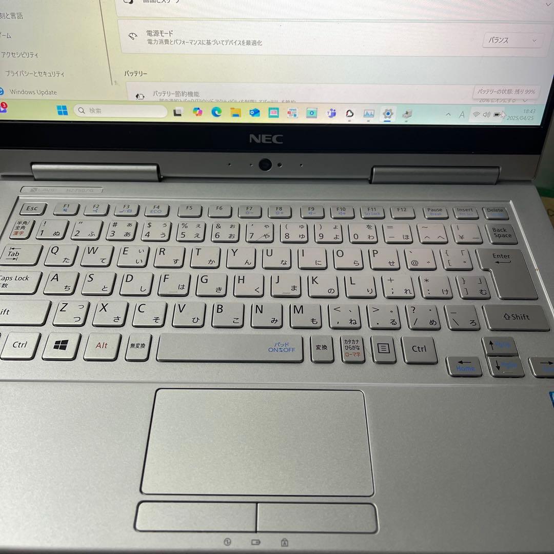 【良品】NEC LAVIE Hybrid ZERO HZ750/G Corei7