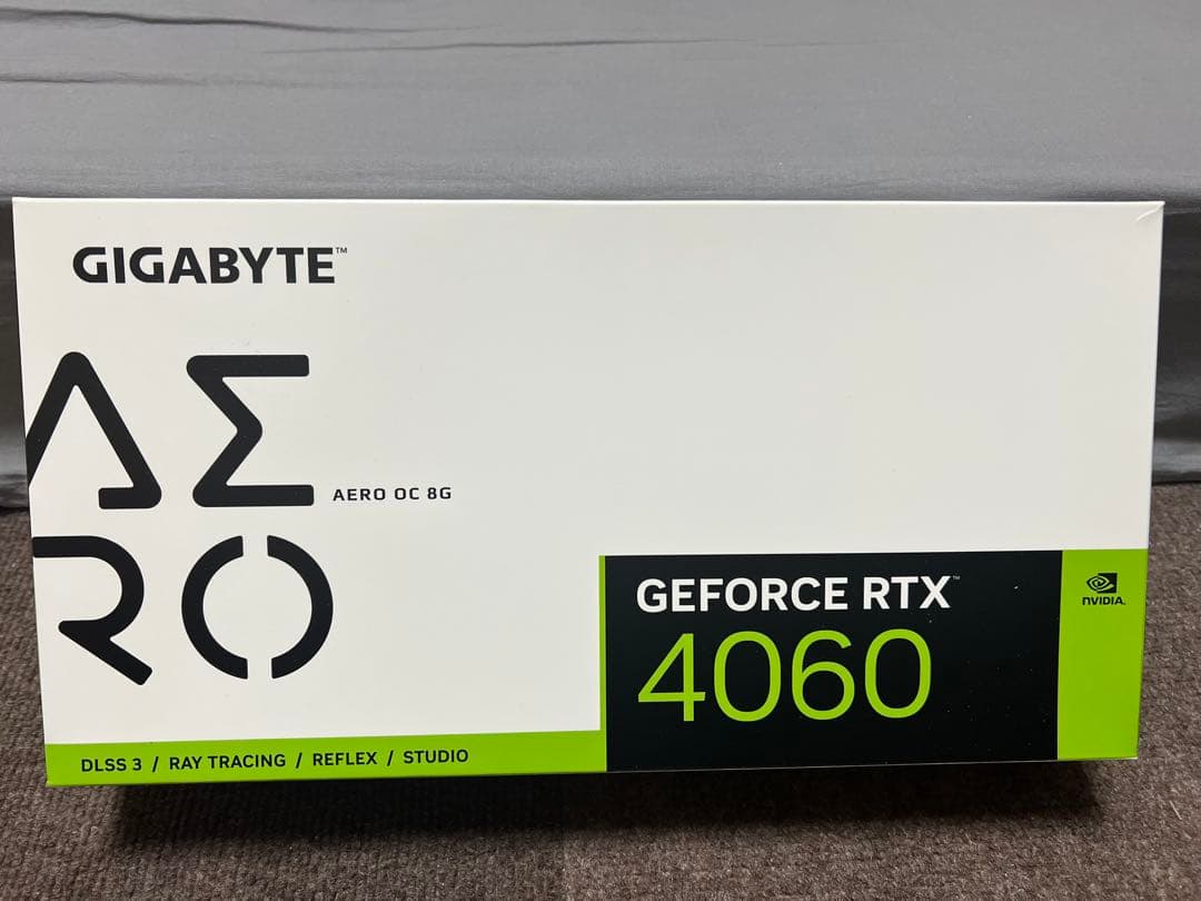 中古GIGABYTE AERO OC 8G GeForce RTX 4060
