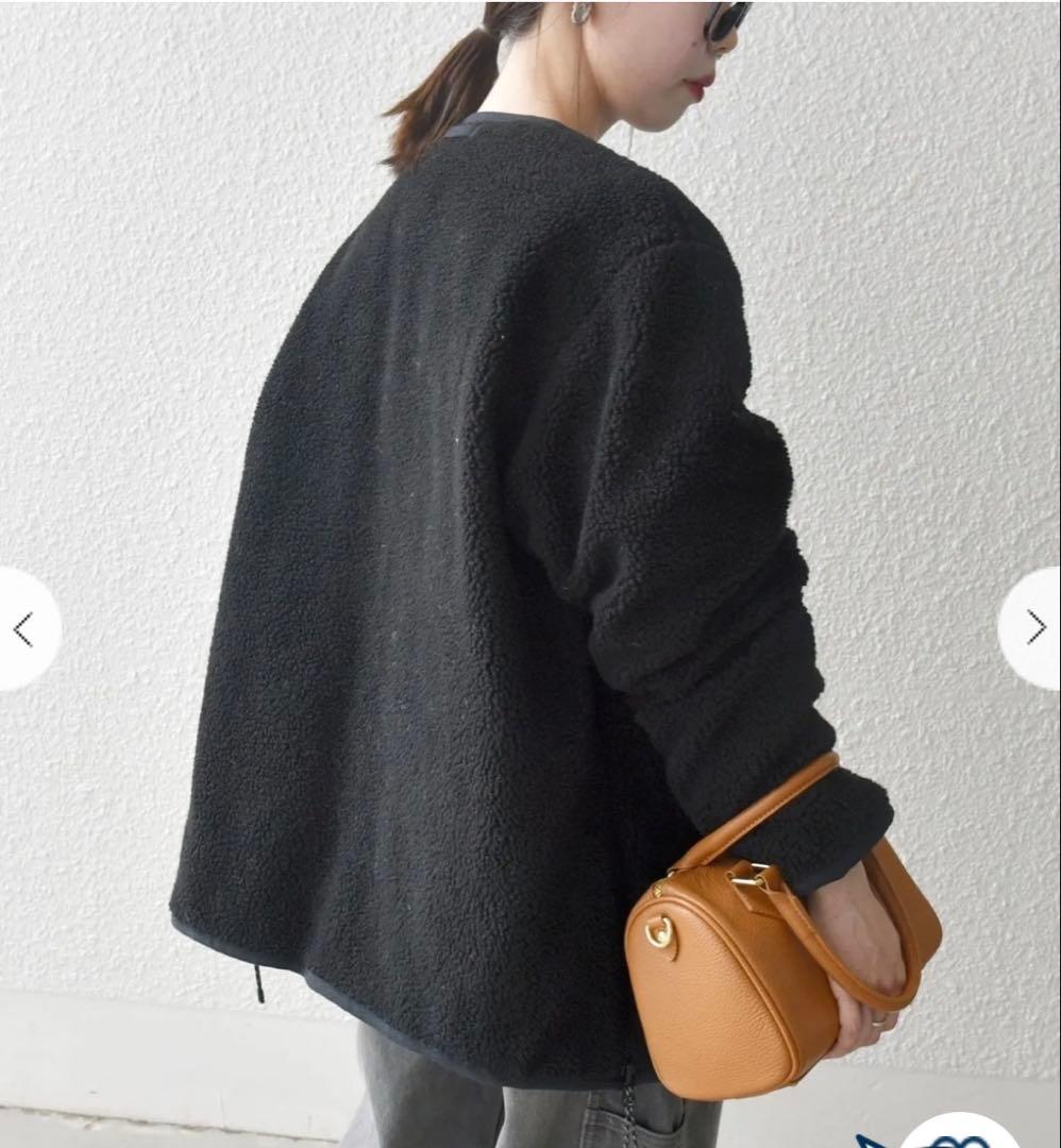 SHIPS any別注 TAION ダウン ボア リバーシブル ジャケット