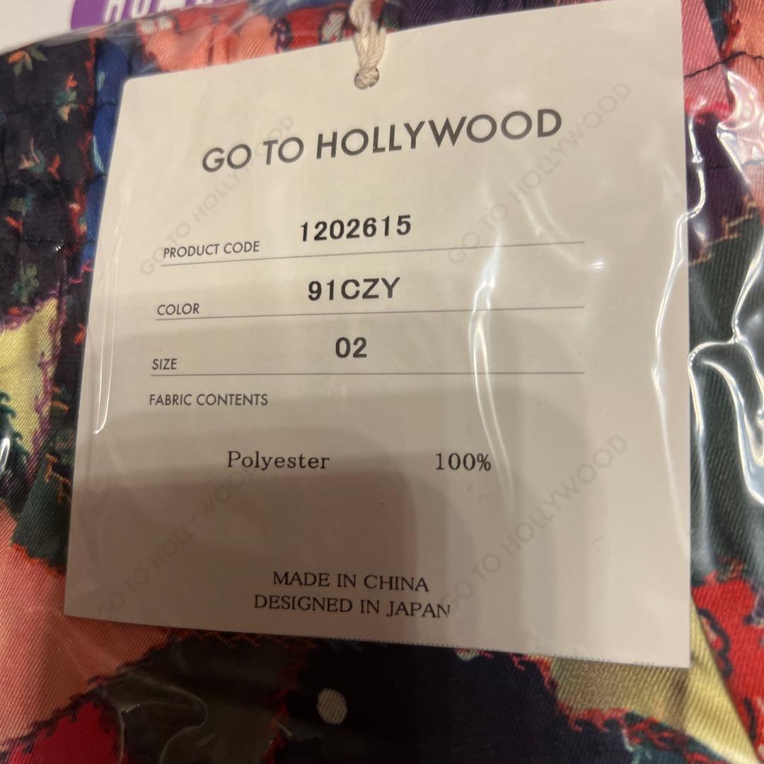 ゴートゥーハリウッド　パンツ　総柄