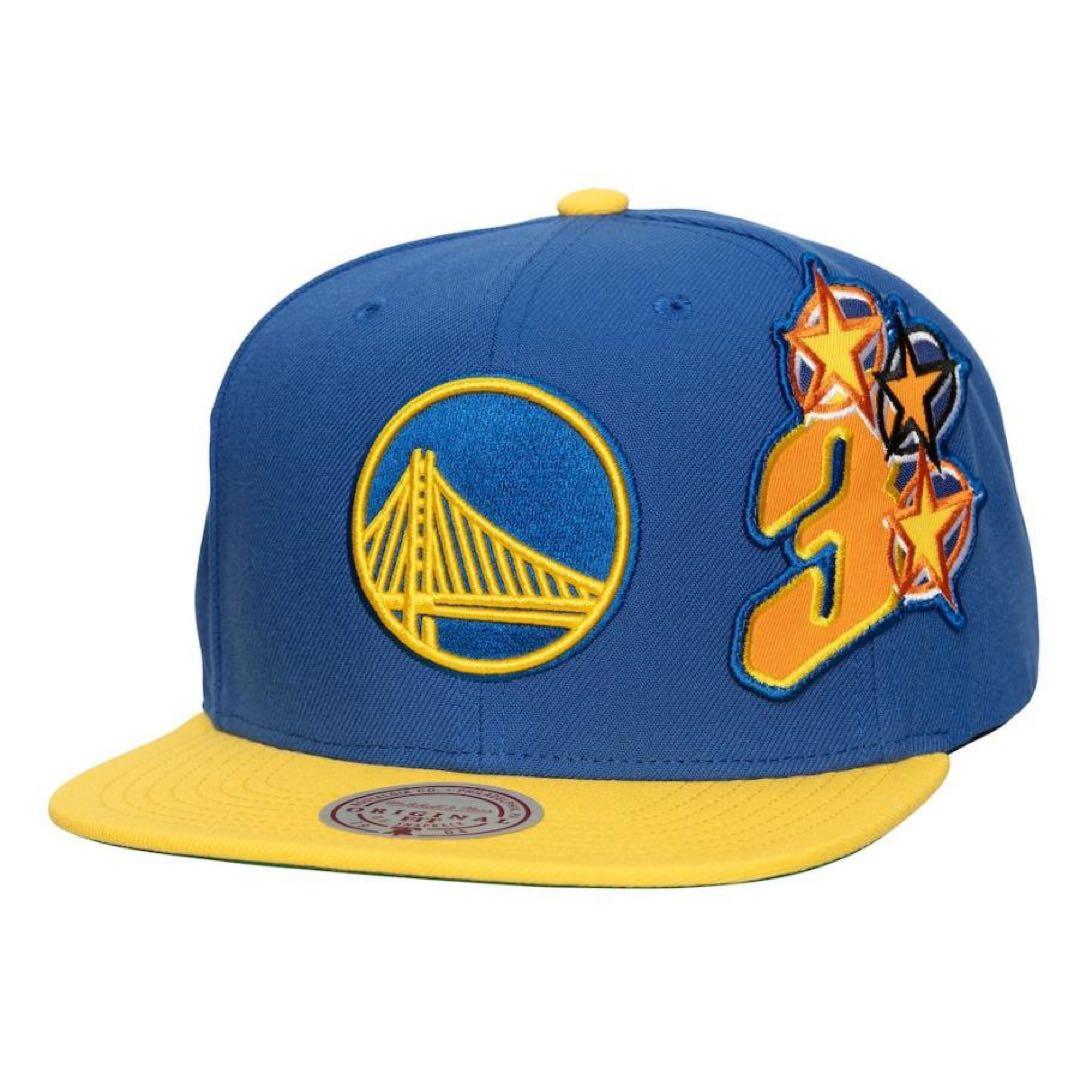 【完売品】ビリーアイリッシュ×ウォリアーズキャップMitchell & Ness