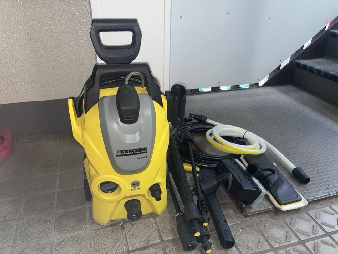 KARCHER高圧洗浄機 K3 silent ベランダ フルセット