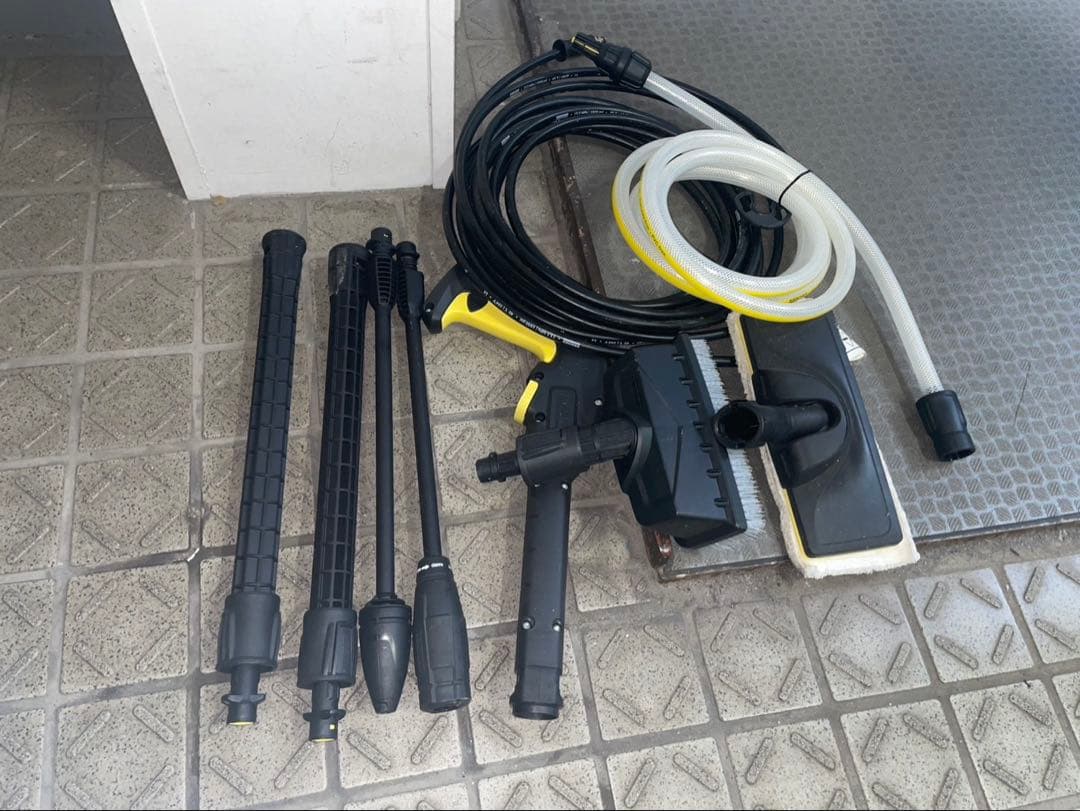 KARCHER高圧洗浄機 K3 silent ベランダ フルセット