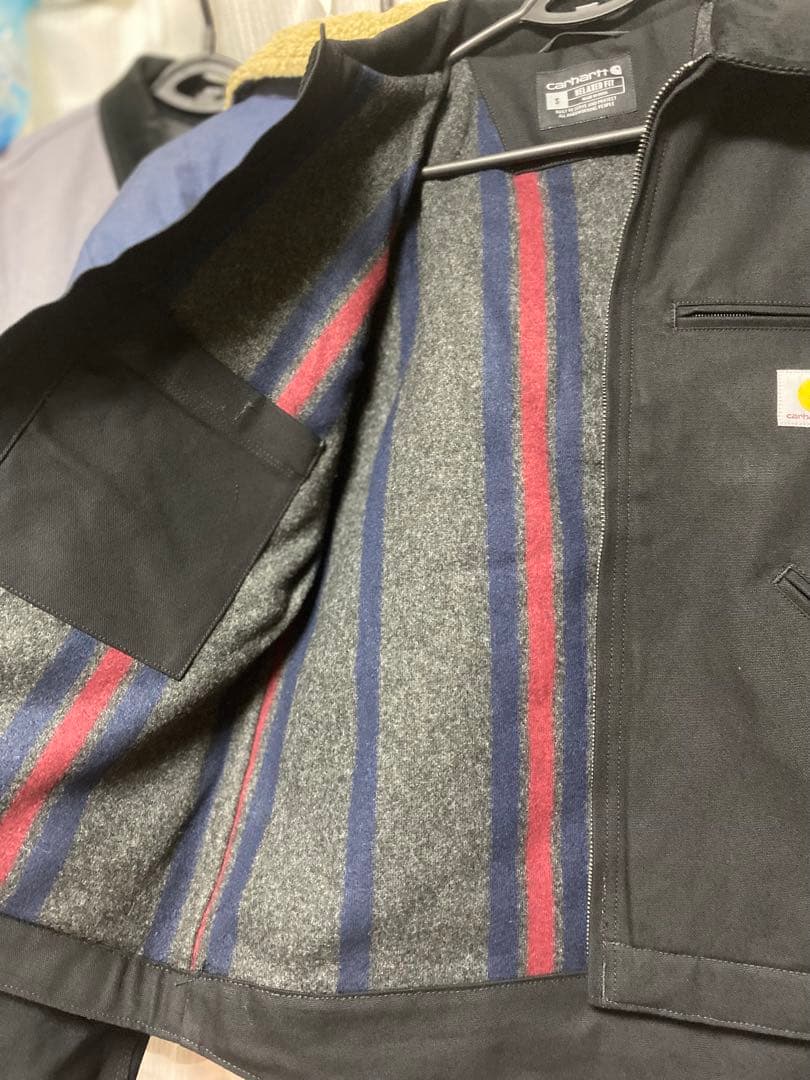 【一点限り】カーハート　デトロイトジャケット　ブラック　Mサイズ