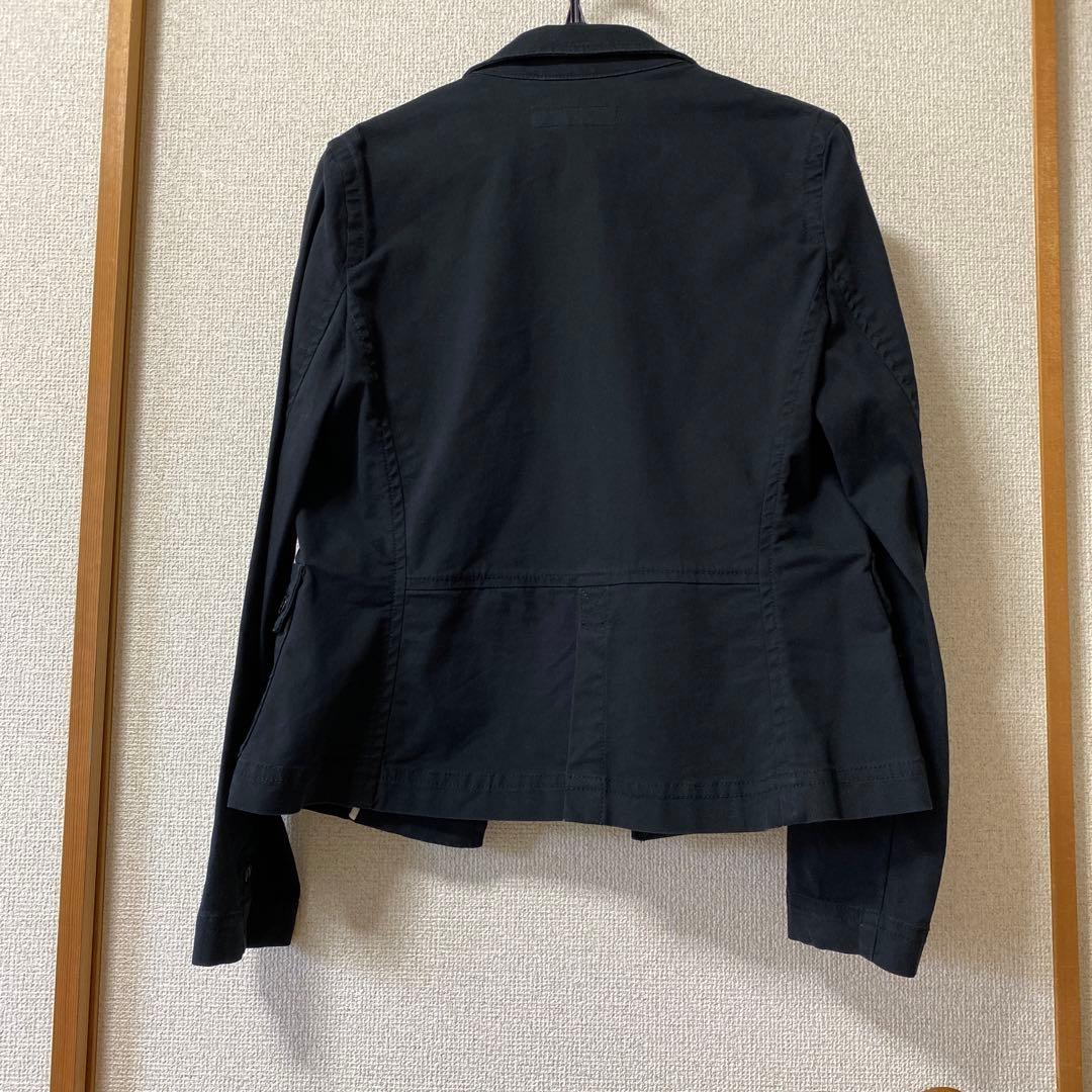 未使用　カルバンクラインジーンズ　黒 デニムジャケット Lサイズ
