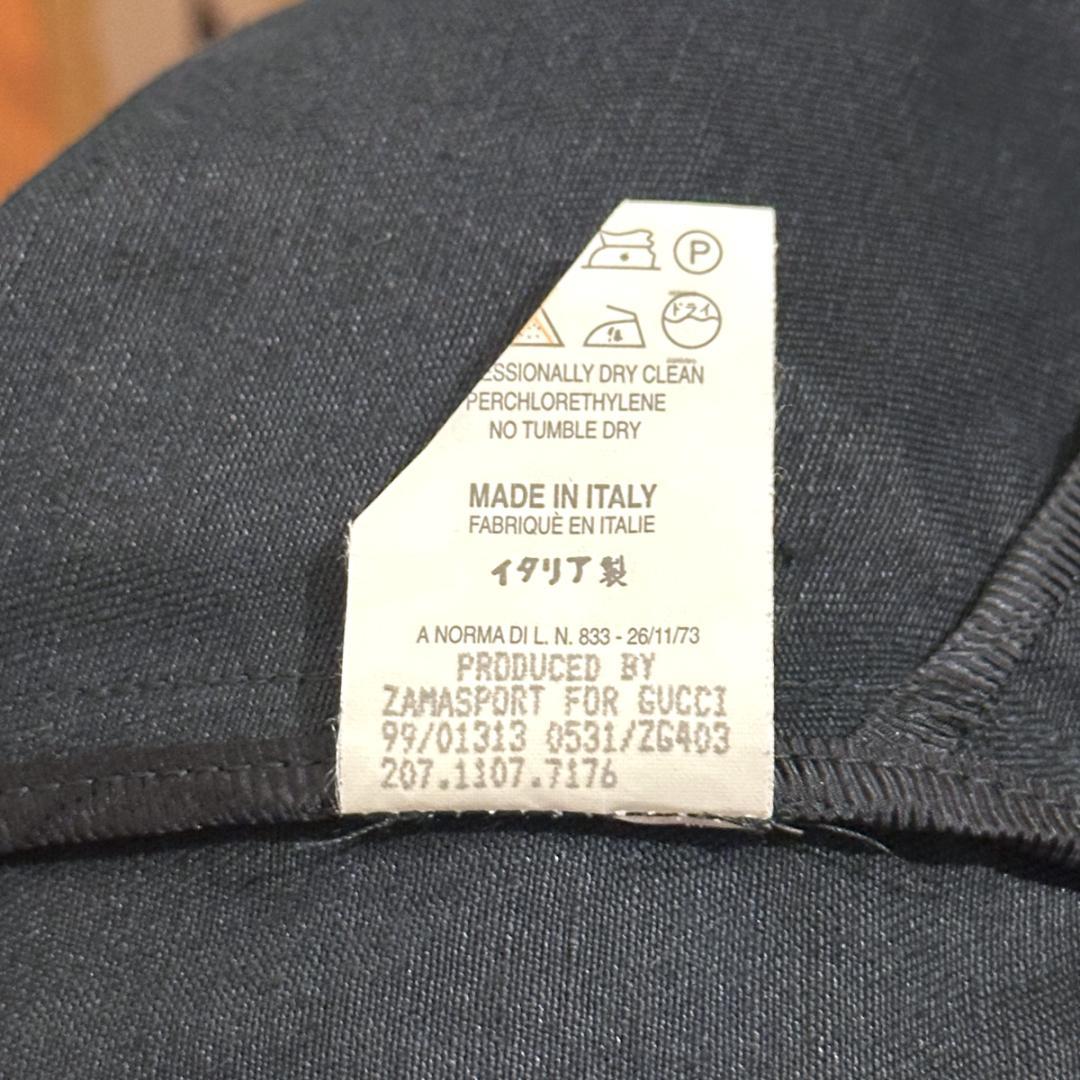 GUCCI　ジャケット　ネイビー　サイズ40　ak605