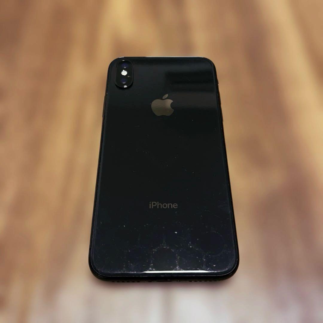 Apple iPhoneX 64GB スペースグレイ SIMフリー