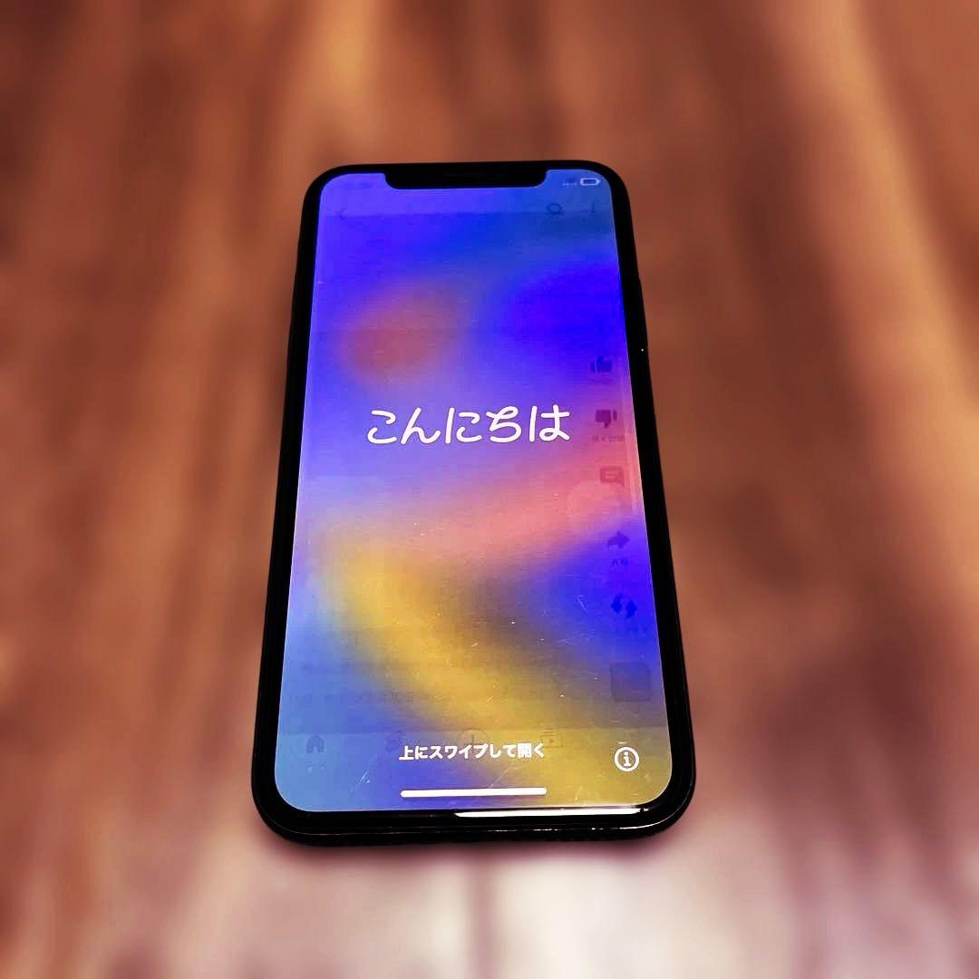 Apple iPhoneX 64GB スペースグレイ SIMフリー
