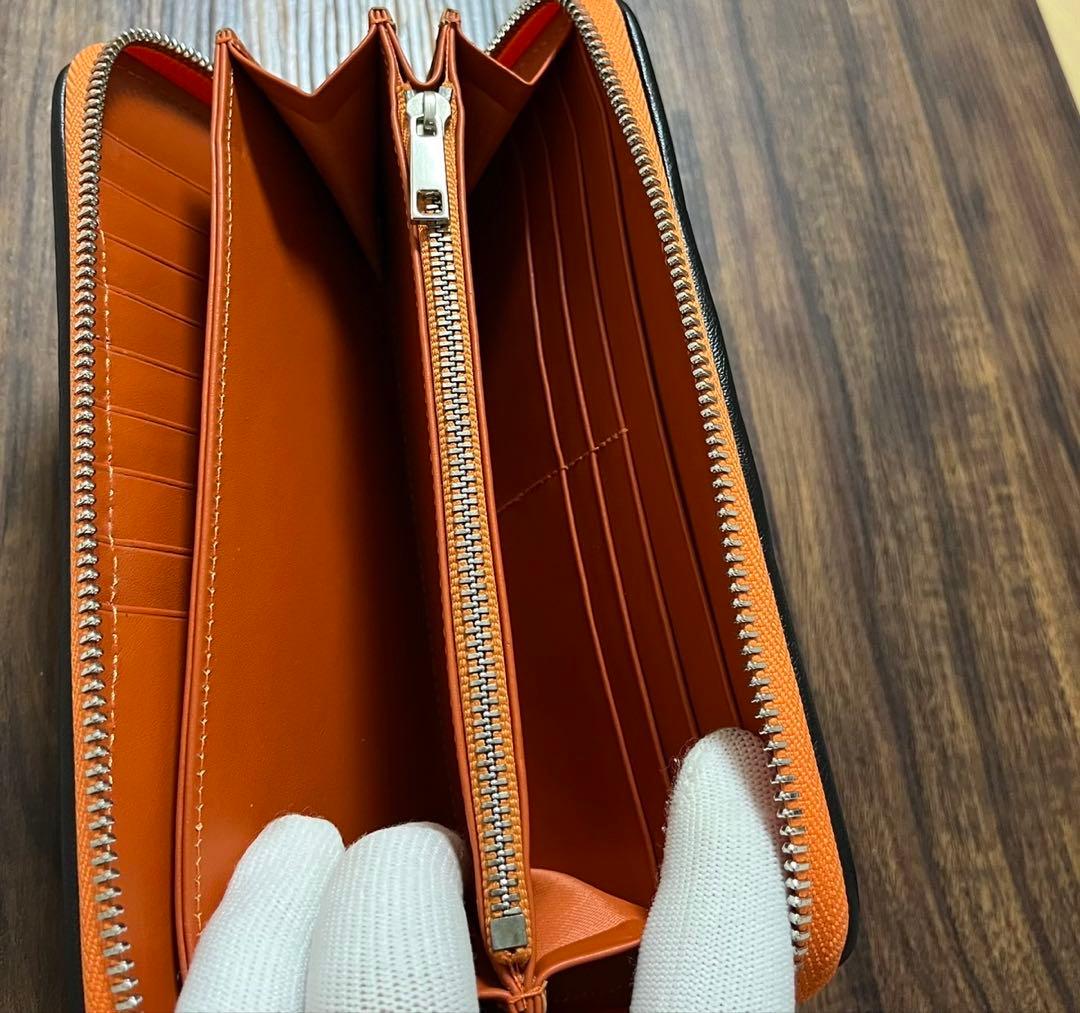 TOMO【新品・未使用】クロコダイル　長財布　ラウンドファスナー