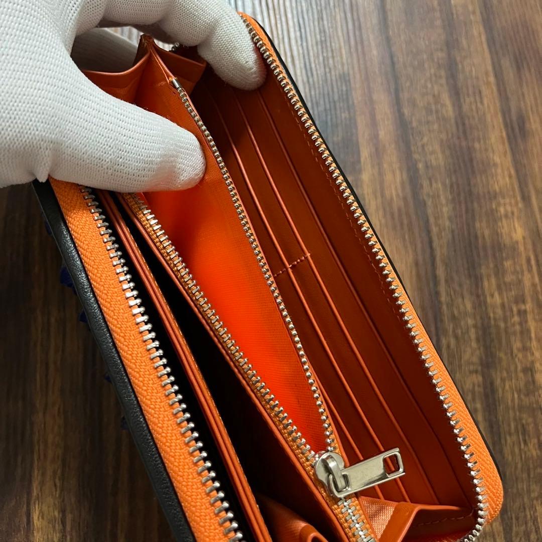 TOMO【新品・未使用】クロコダイル　長財布　ラウンドファスナー