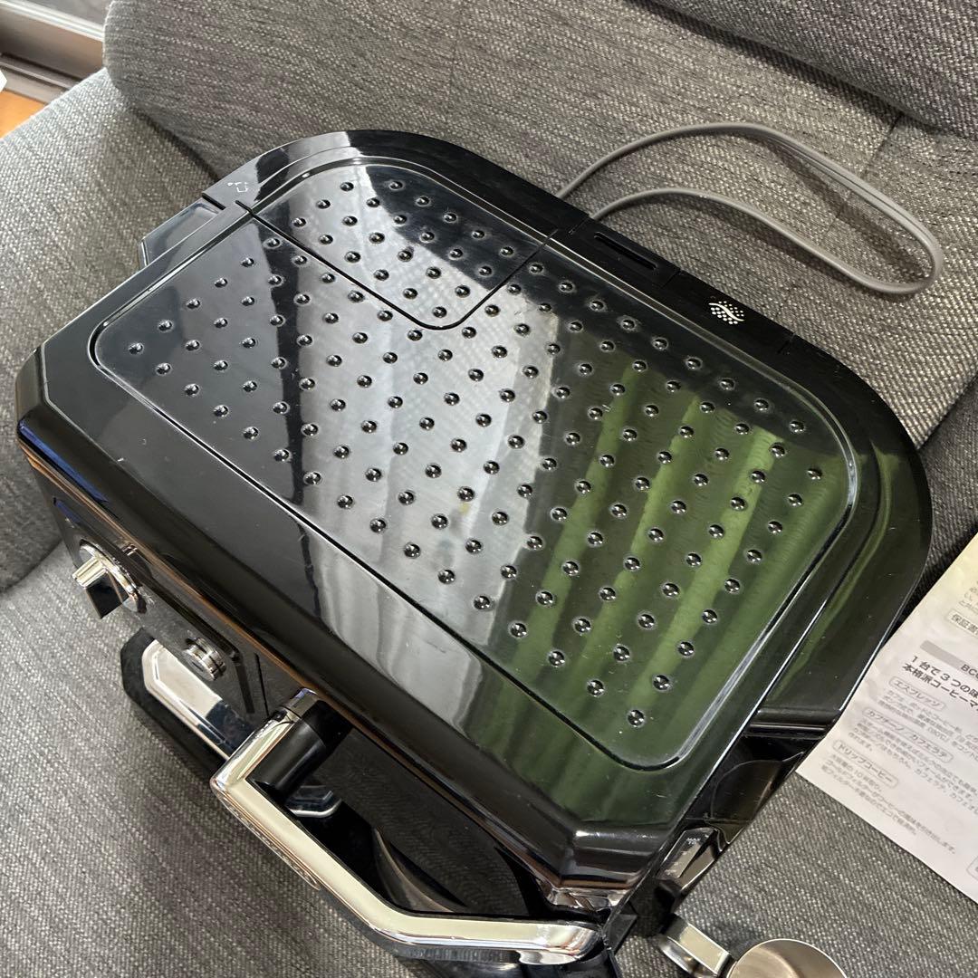 お得！デロンギ コンビコーヒーメーカー BCO410J-B 一台三役エスプレッソ