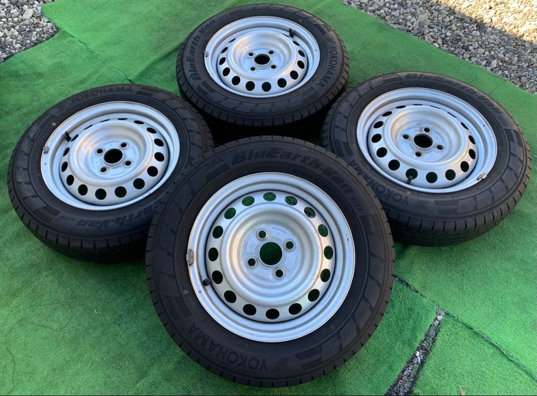 プロボックス サクシードなど 14インチ ス チール& 155/80R14