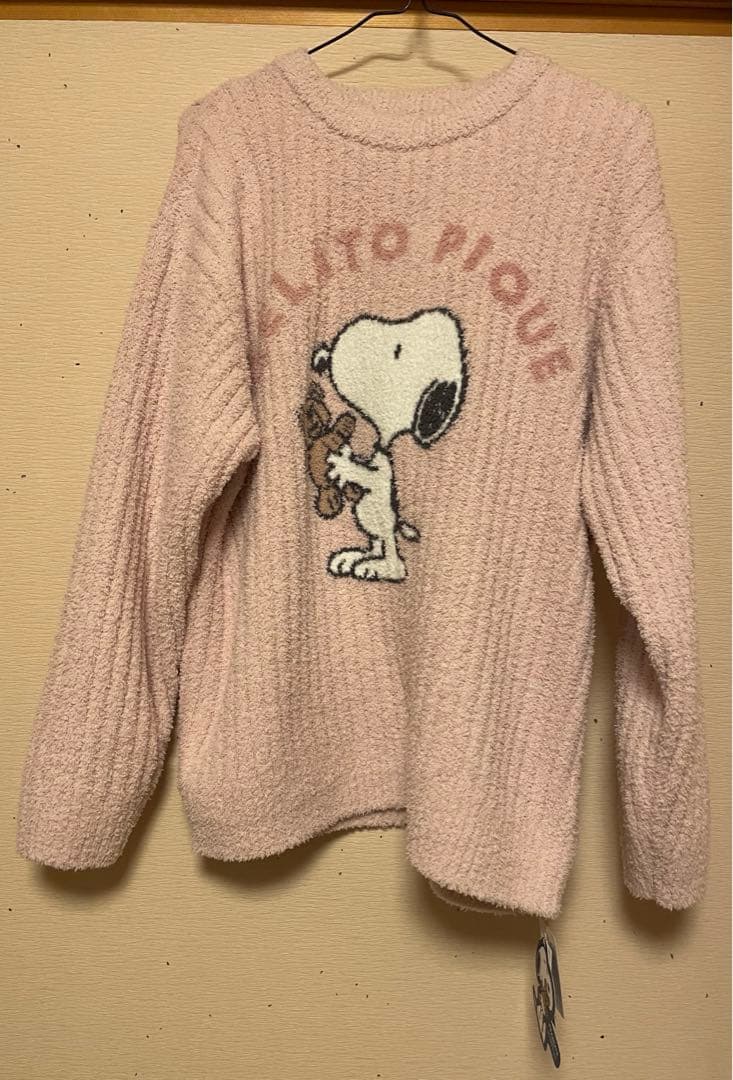 ジェラートピケ　スヌーピー パジャマセット 新品
