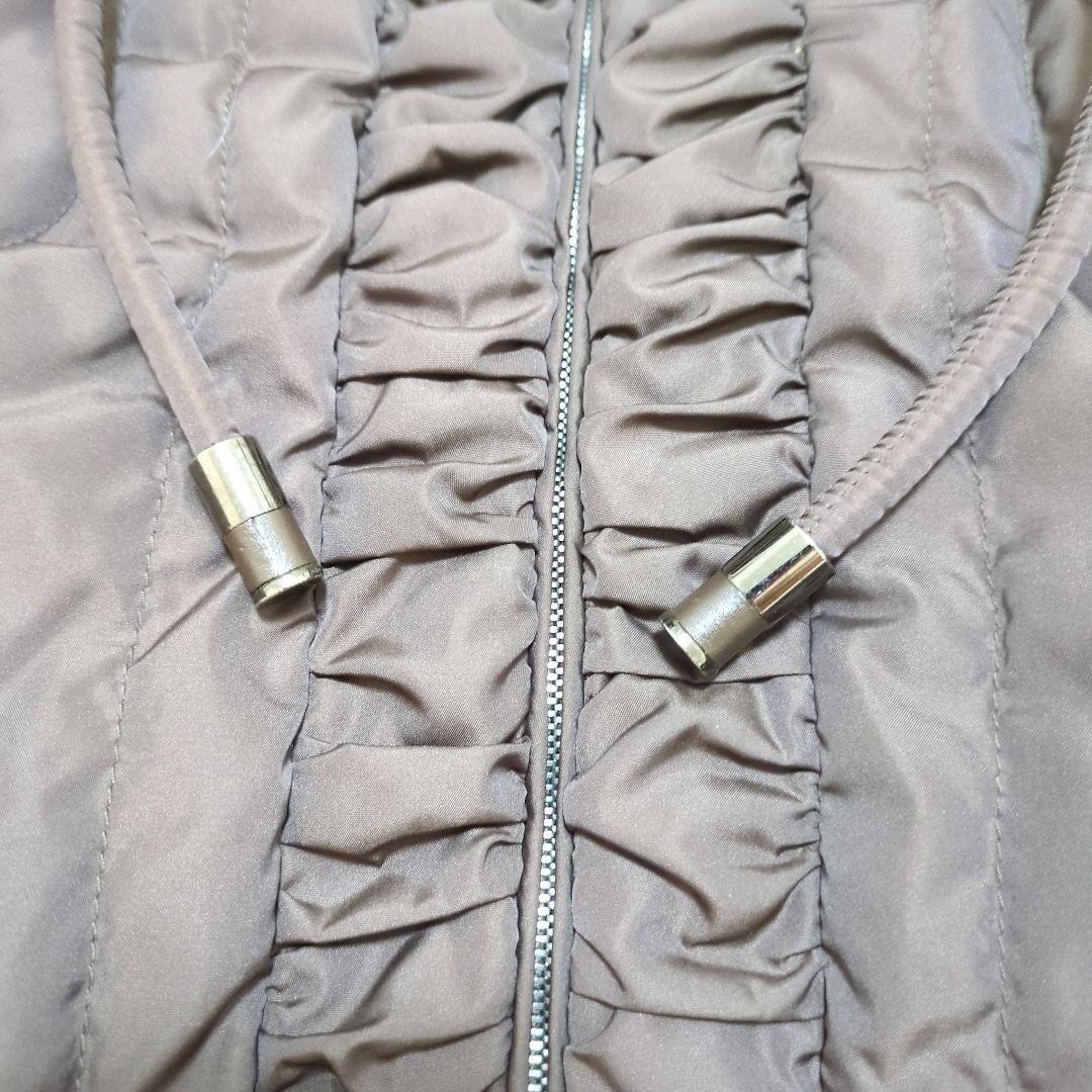 【美品　鑑定済】モンクレール　AMANDA　ロングダウン　サイズ1　ブラウン