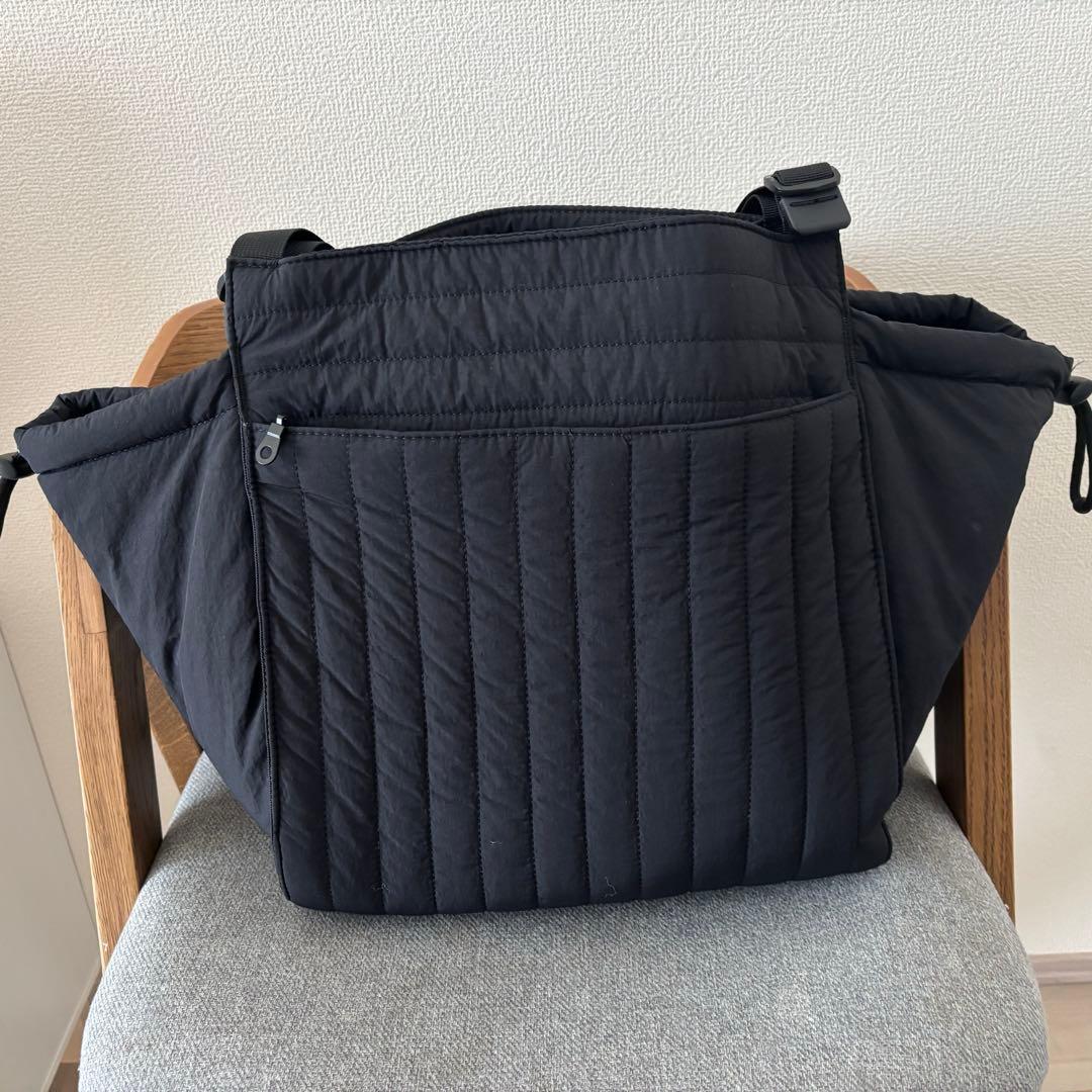 大人気‼︎美品‼︎ソルプレーサ キルティング マザーズバッグ ブラック