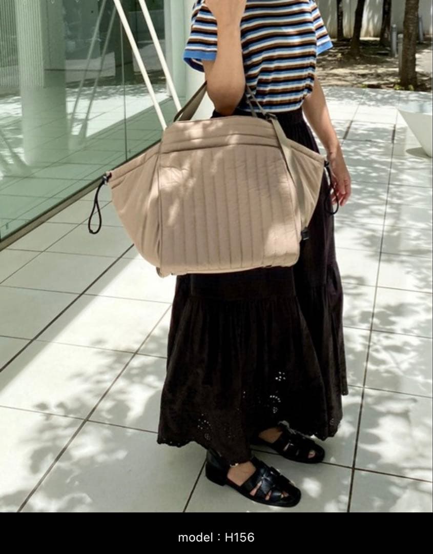 大人気‼︎美品‼︎ソルプレーサ キルティング マザーズバッグ ブラック