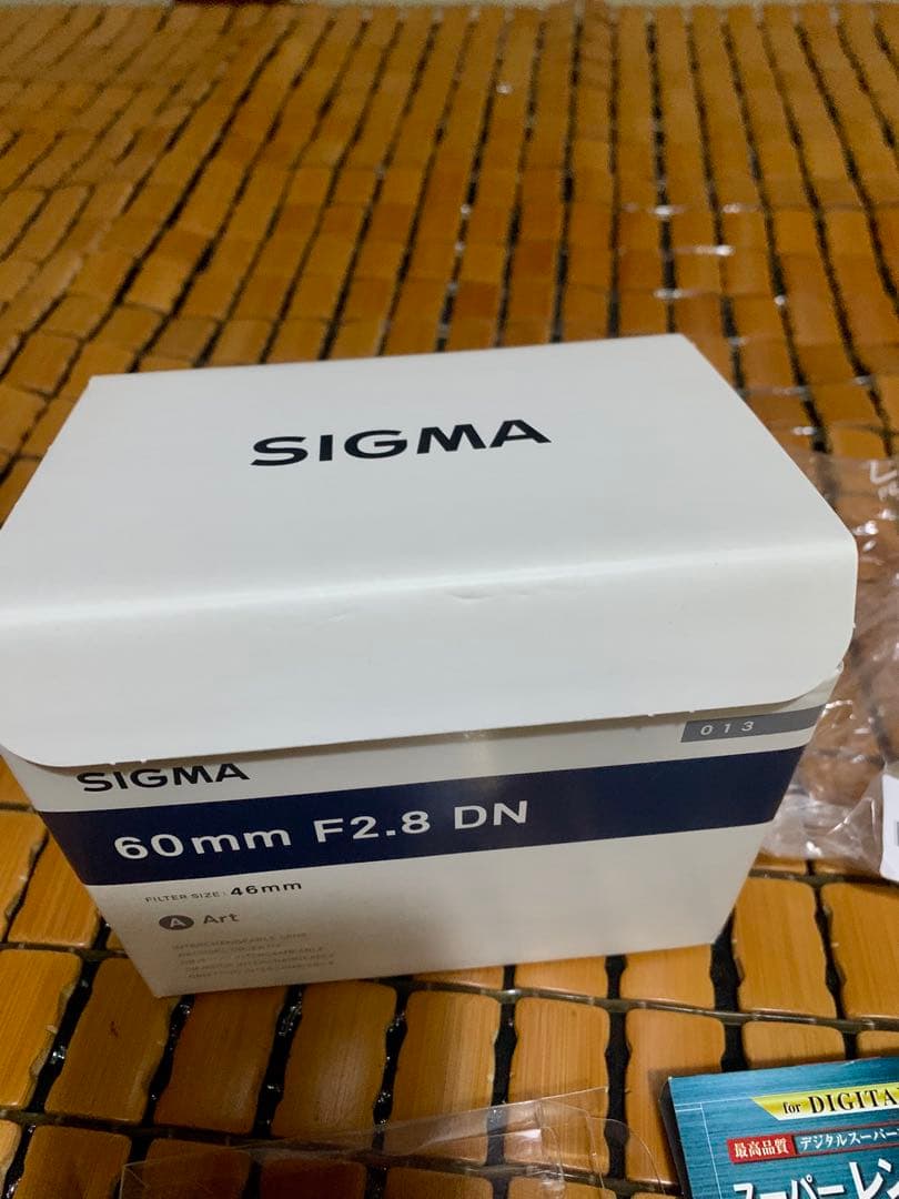 Sony α6000 ＋sigma art 60mm f/2.8セット