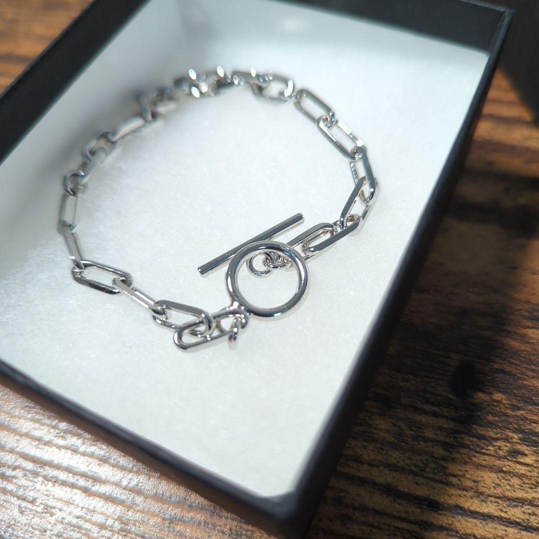 YArKA long oval chain bracelet ブレスレット