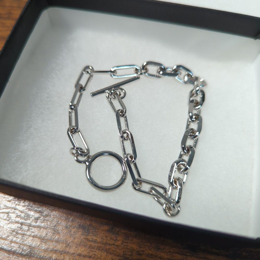 YArKA long oval chain bracelet ブレスレット