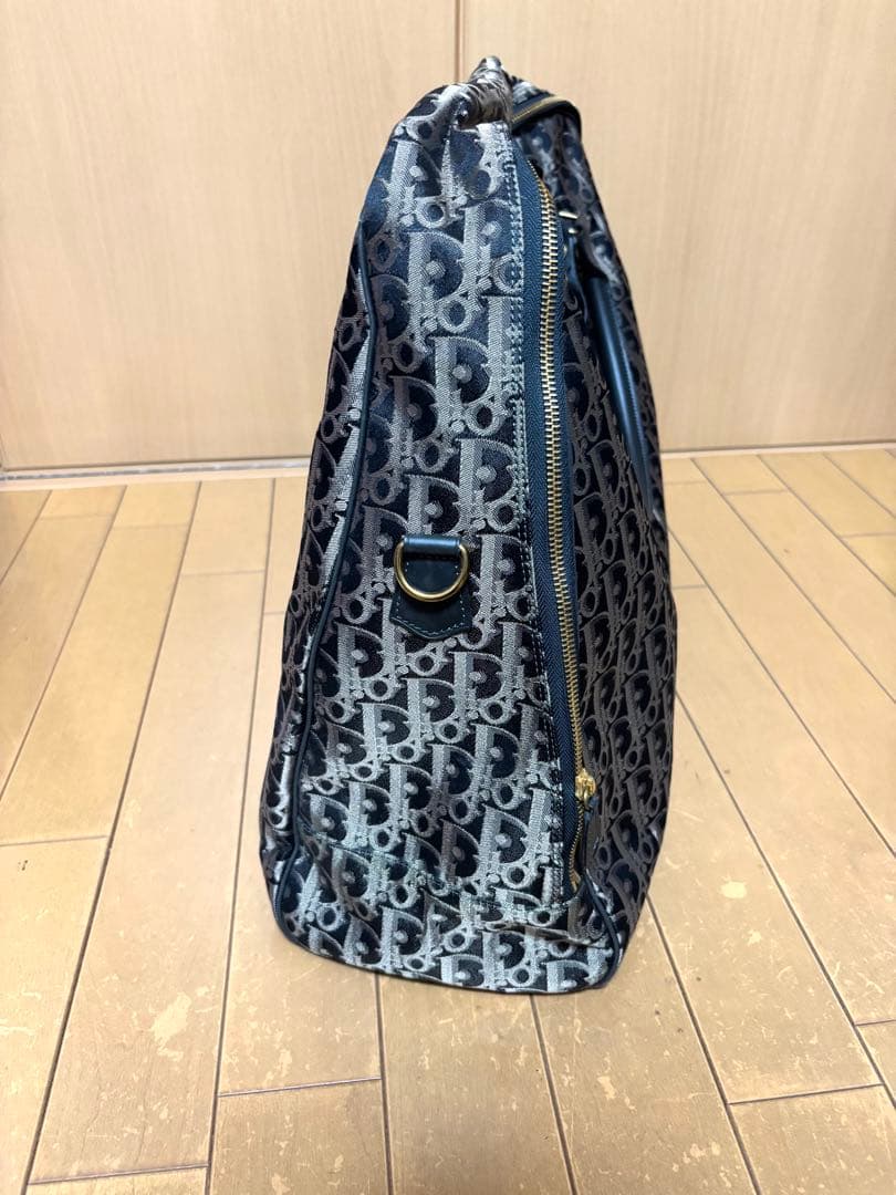 レア　ブラック　クリスチャンディオール　ボストンバッグ