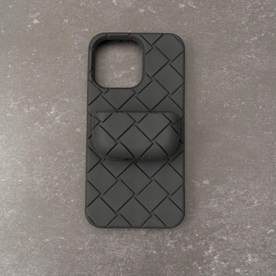 ボッテガヴェネタ iPhone13proケース AirPodsケース付き