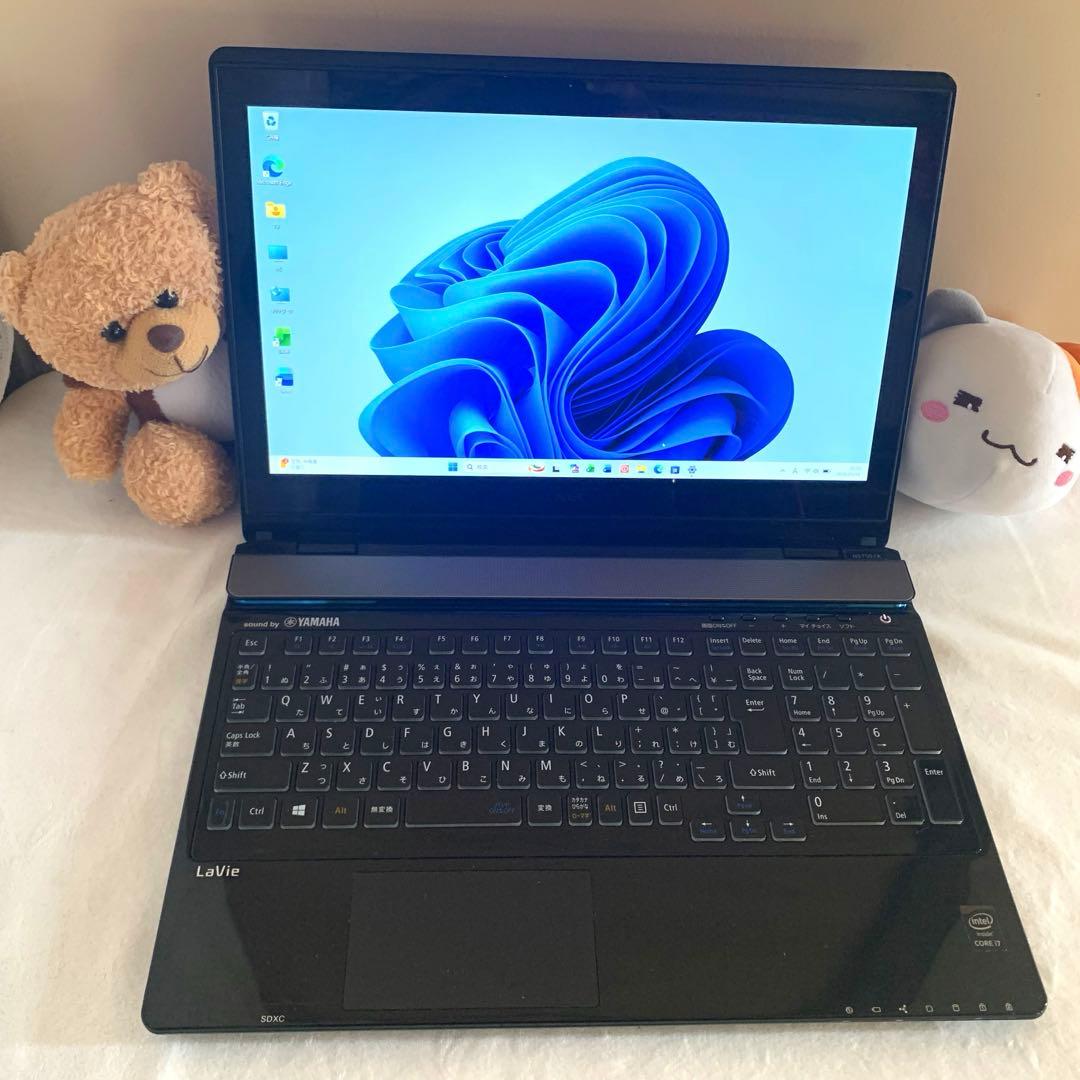 NECi7/16/512SSD タッチパネル付き 2024officeノートPC