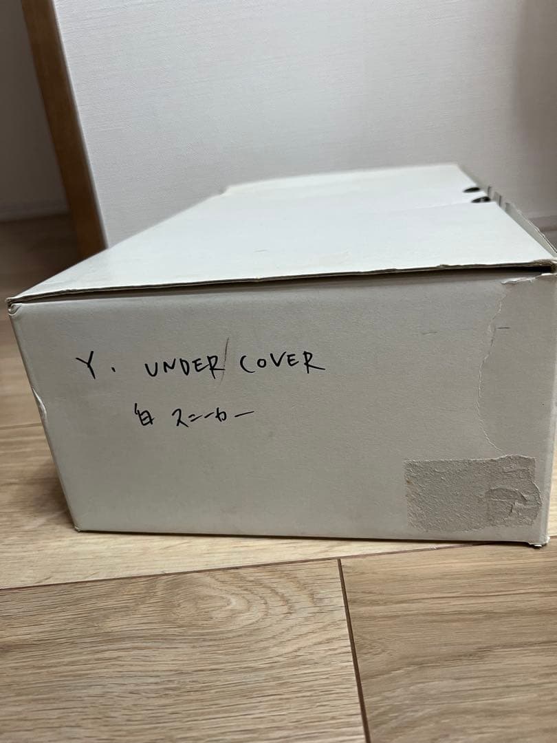 【L】アンダーカバーSCAB期　瘡蓋パッチワークスニーカー　UNDERCOVER