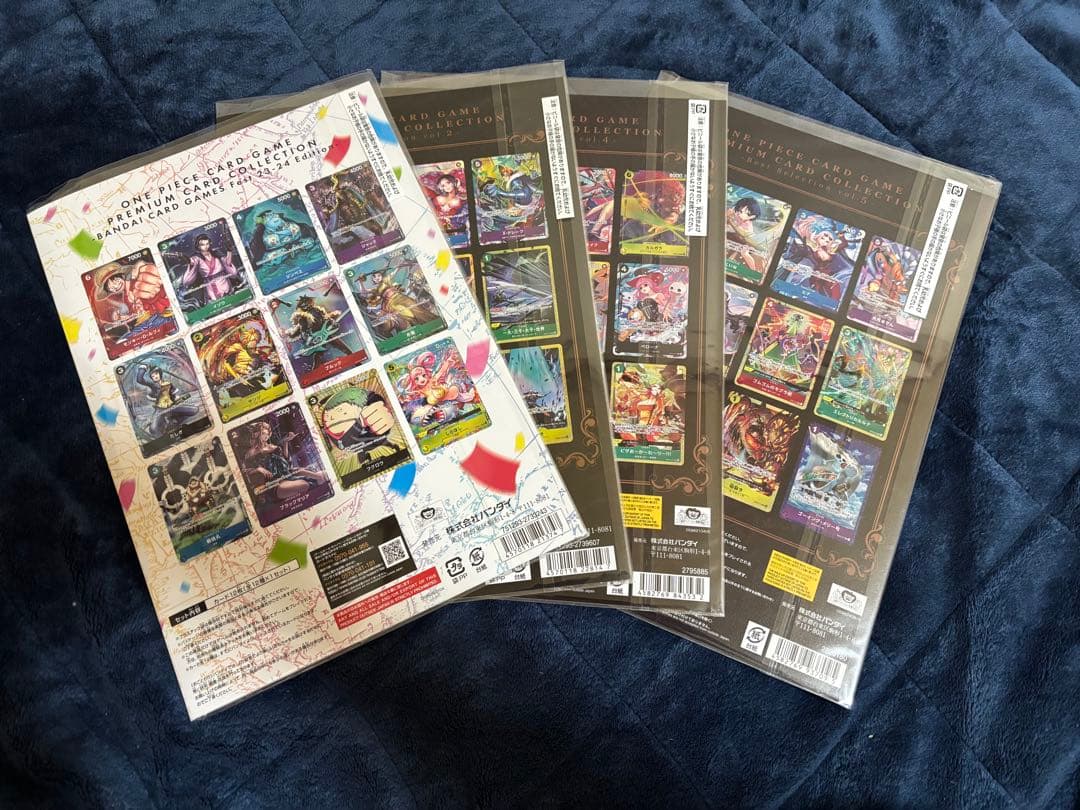 ワンピースカード プレミアムカードコレクション ベストセレクション 4個セット