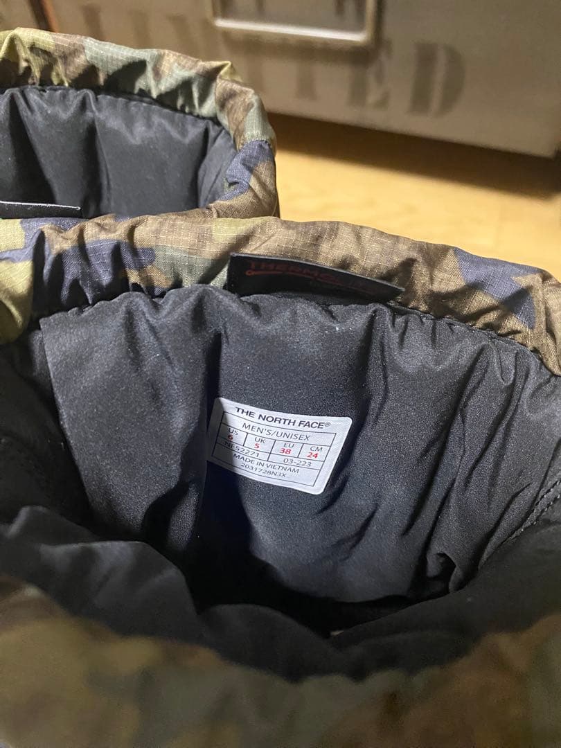 【美品】 THE NORTH FACE ヌプシウォータープルーフブーツ 24cm