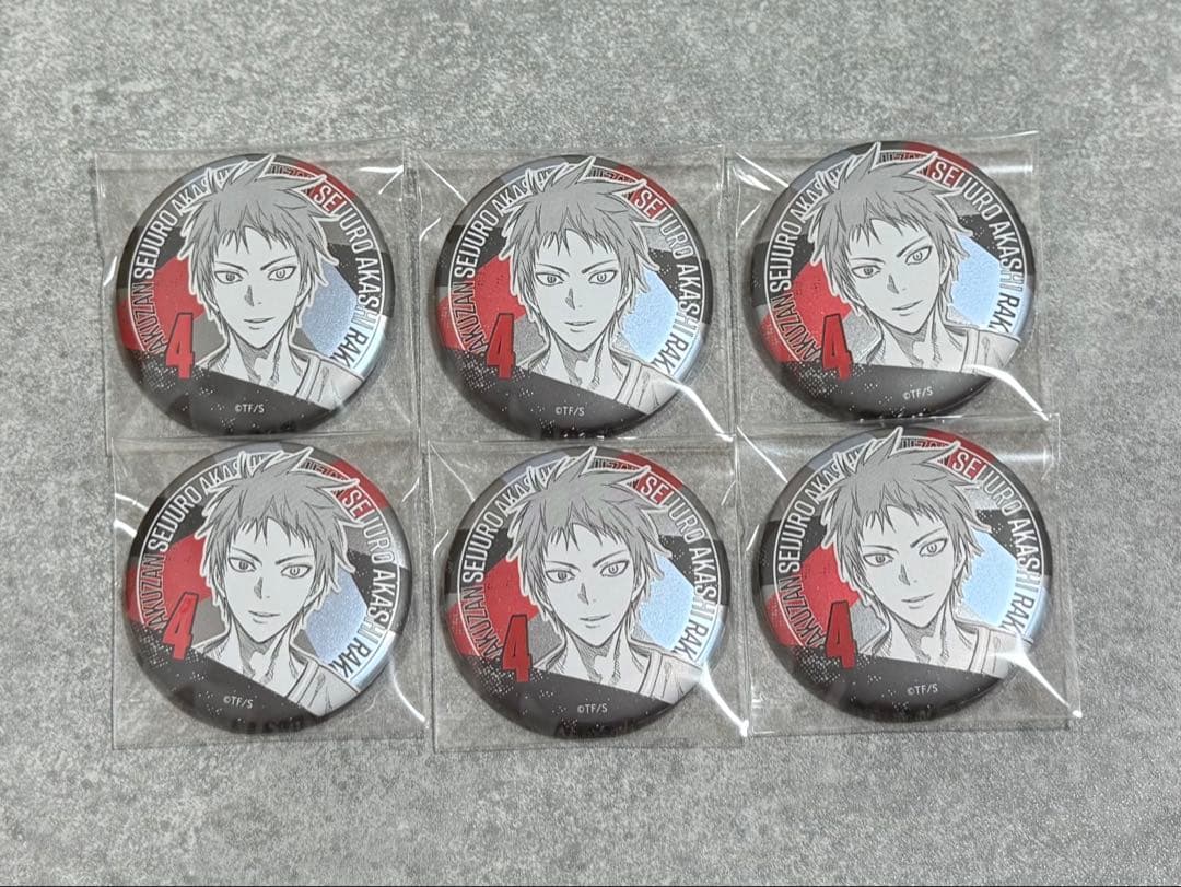 黒子のバスケ 赤司征十郎 セット デコレクション缶バッジ デコレ缶 缶バッジ