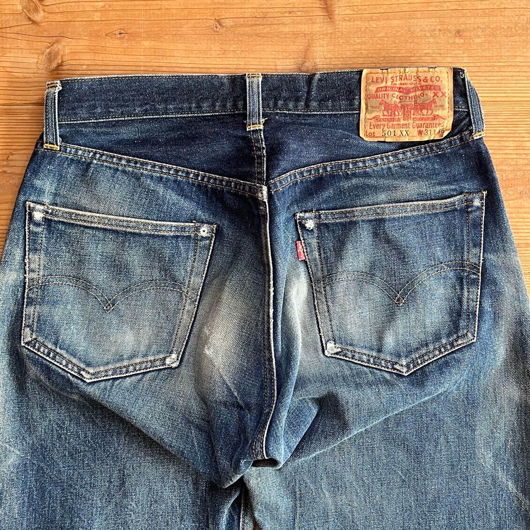 色落ち激渋 90s Levi's501XX 1955 赤耳 555 ハチノス極上