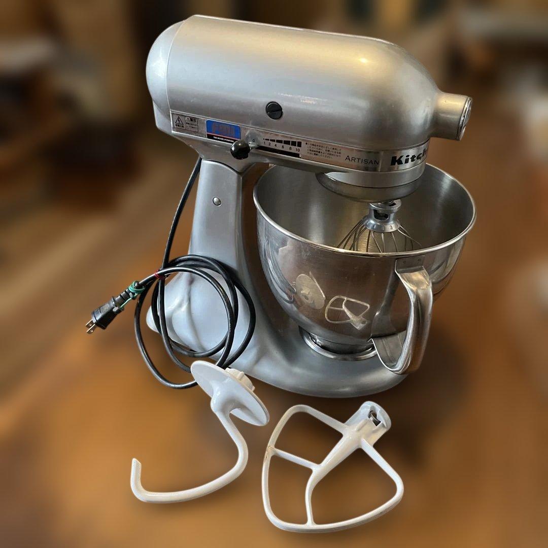 KitchenAid Artisan シルバー ミキサー