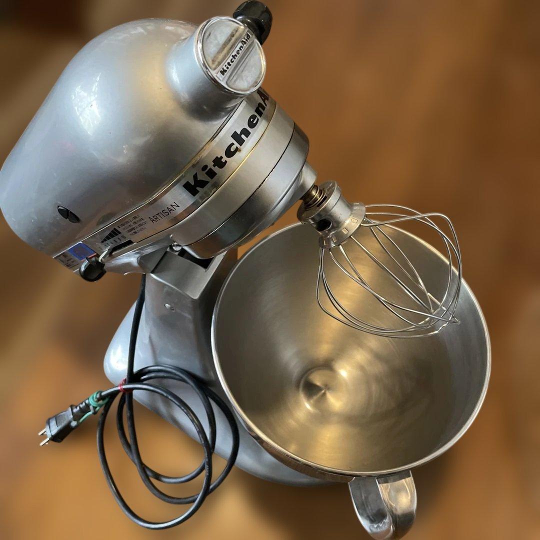 KitchenAid Artisan シルバー ミキサー
