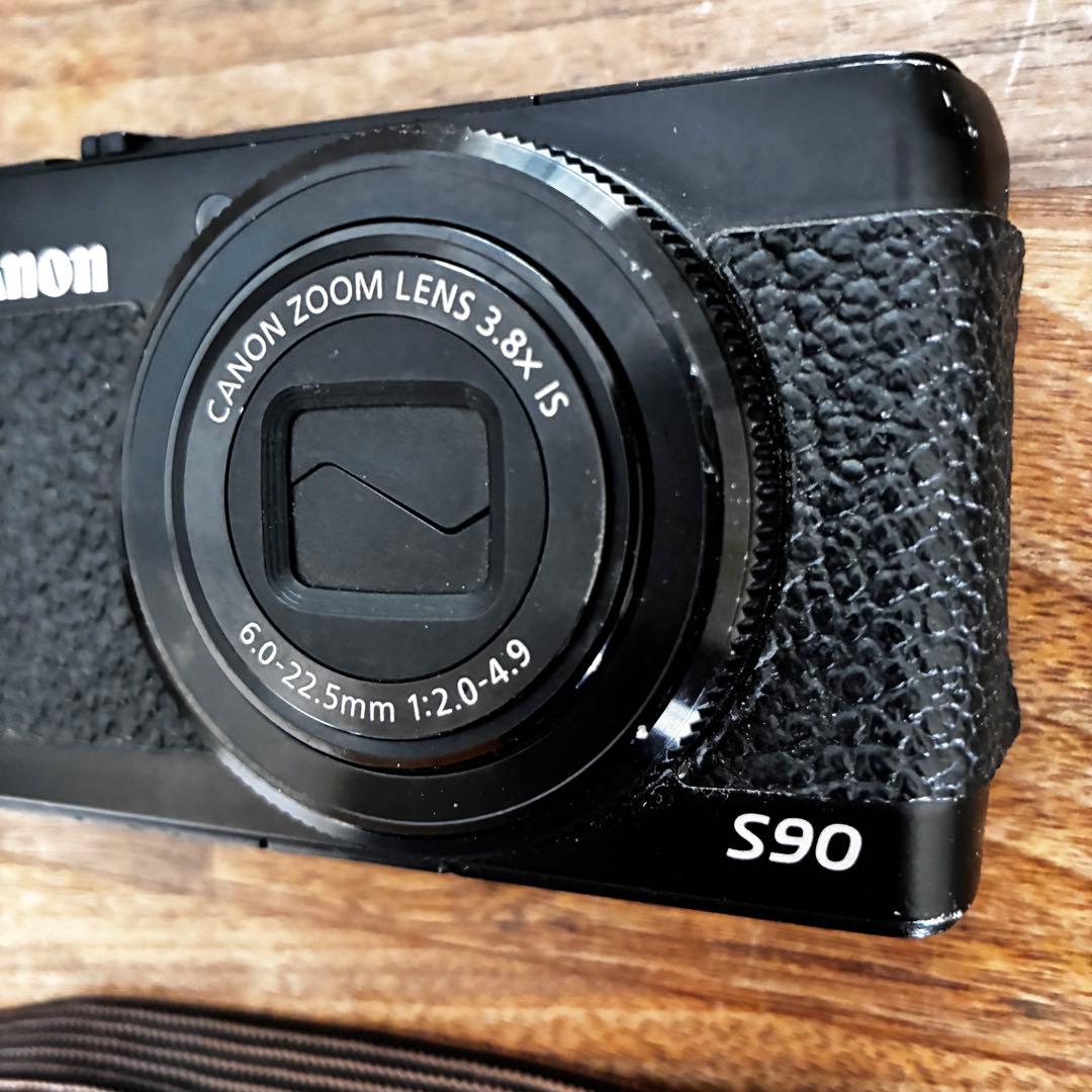 【ジャンク】キヤノン PowerShot S90コンパクトデジタルカメラ