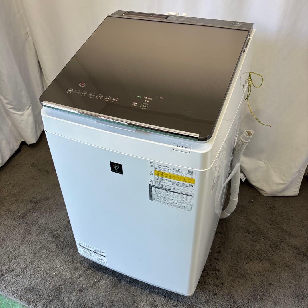 969⭕️洗濯機　SHARP　乾燥　10キロ　大きい　安い　設置無料