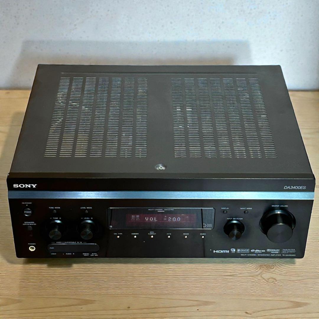美品✨元箱付き❣️稀少✨SONY TA-DA3400ES マルチチャンネル アンプ