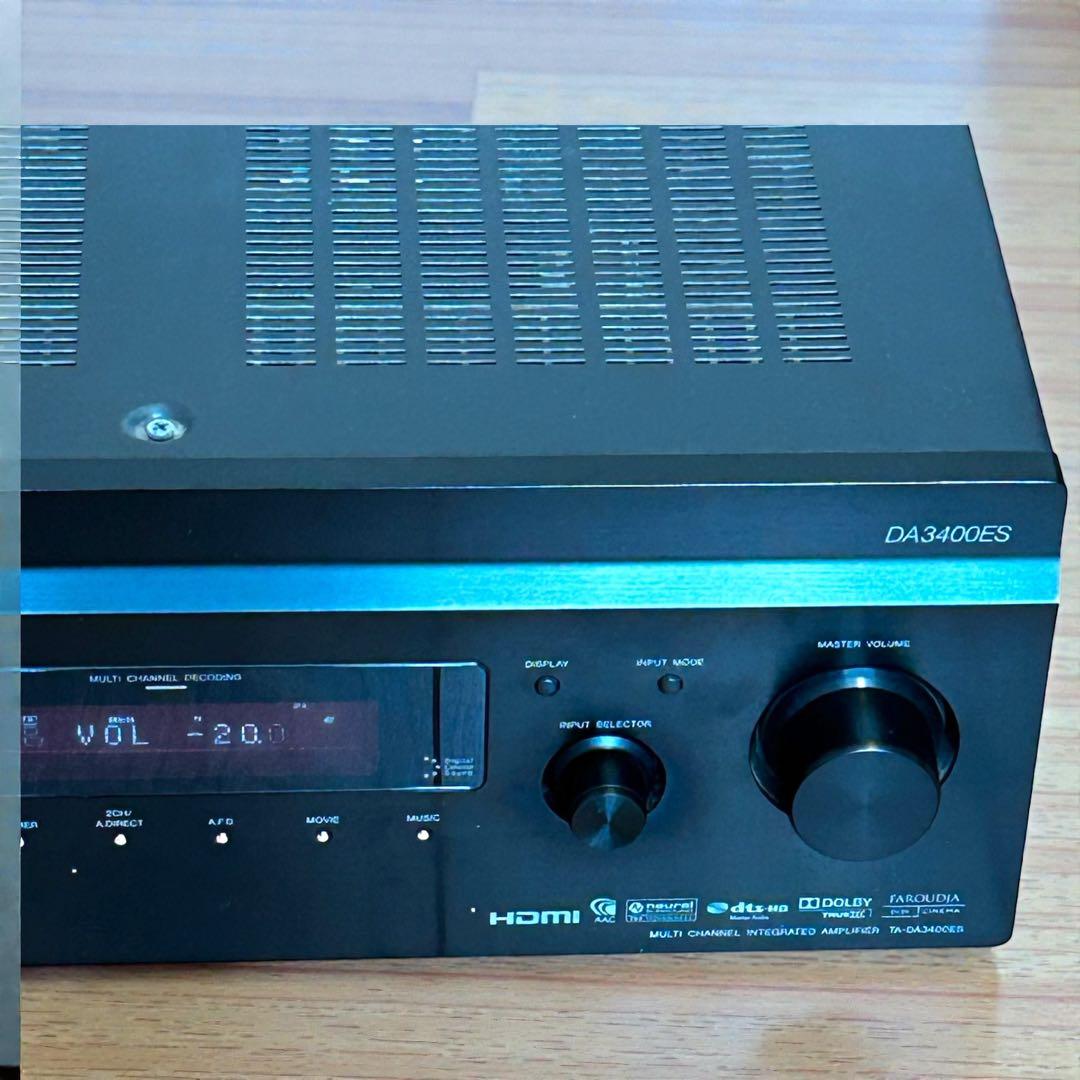 美品✨元箱付き❣️稀少✨SONY TA-DA3400ES マルチチャンネル アンプ