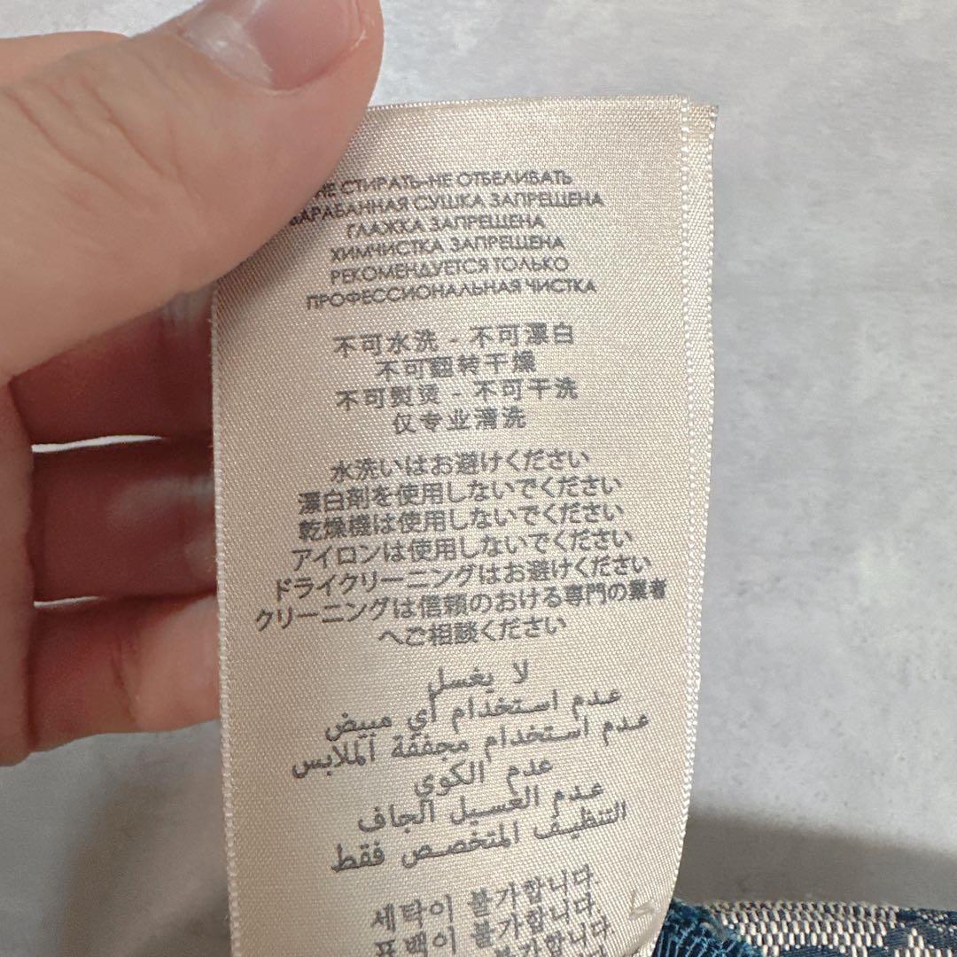 Gucci グッチ ベースボールキャップ 帽子 保存袋つき サイドロゴ