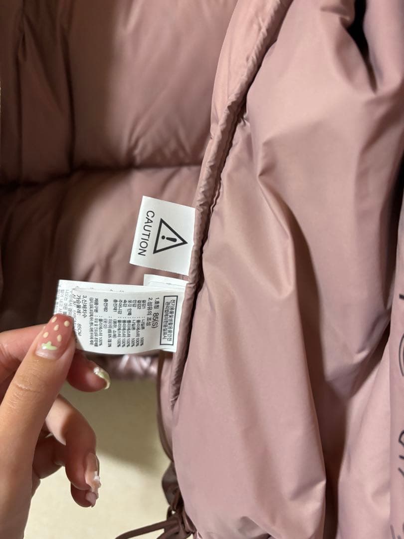 thenorthface ダウン　ぴんく