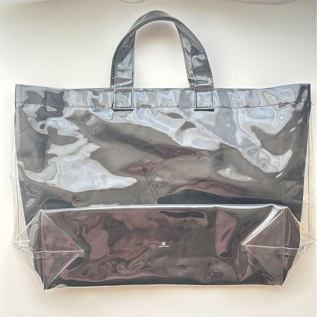 COMME des GARCONS ギャルソン バッグ ブラック 黒 PVC