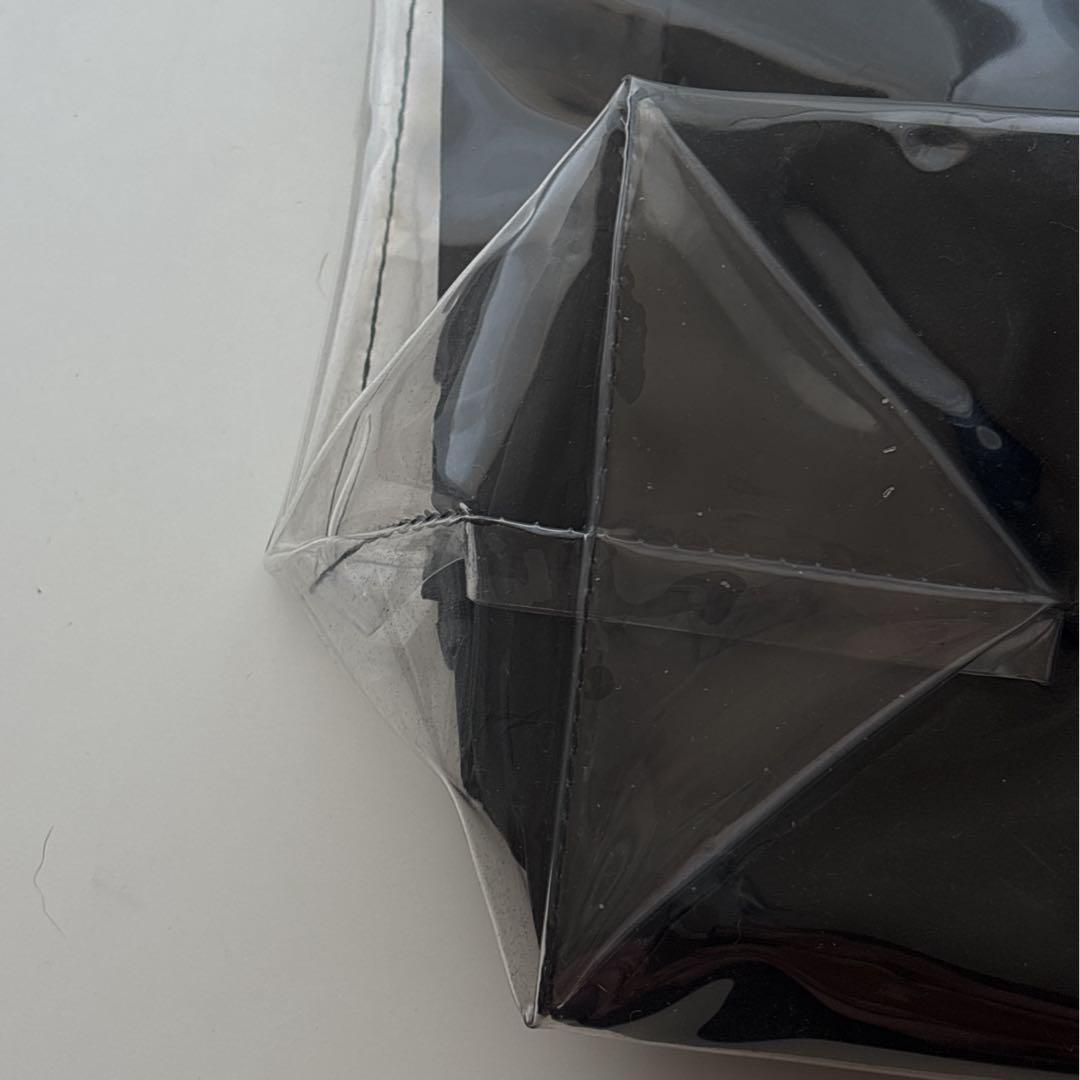 COMME des GARCONS ギャルソン バッグ ブラック 黒 PVC