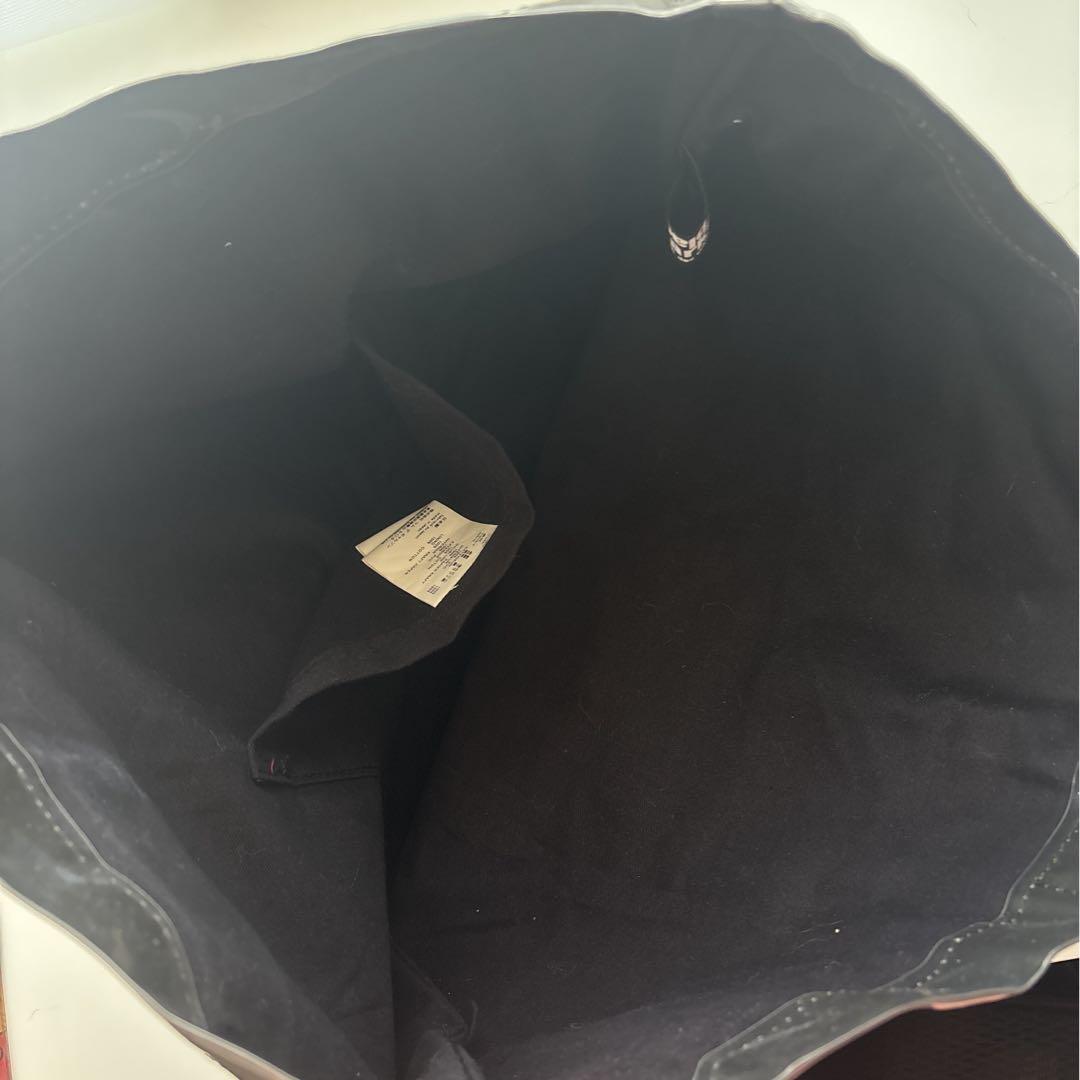 COMME des GARCONS ギャルソン バッグ ブラック 黒 PVC