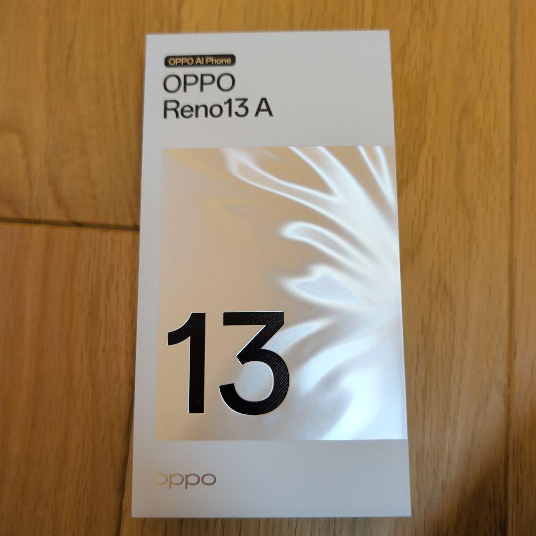 OPPO Reno13 A ルミナスネイビーとアイスブルー